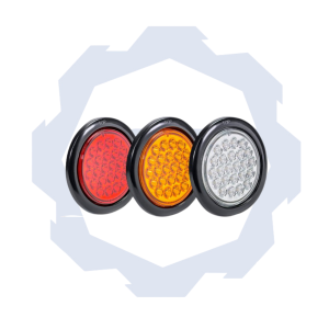 8000F (12/24V) Luz 4¨sellada 10 LED con Grommet y conexión directa