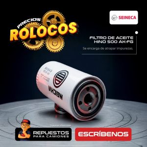 FILTRO DE ACEITE HINO 500 AK-FG